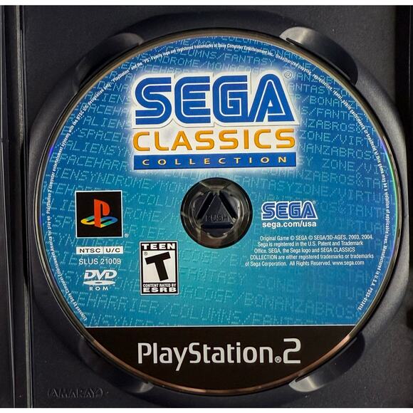 Sega Classics Collection PlayStation 2 Game (OutRun, Golden Axe, Virtua Racing) - Picture 7 of 9